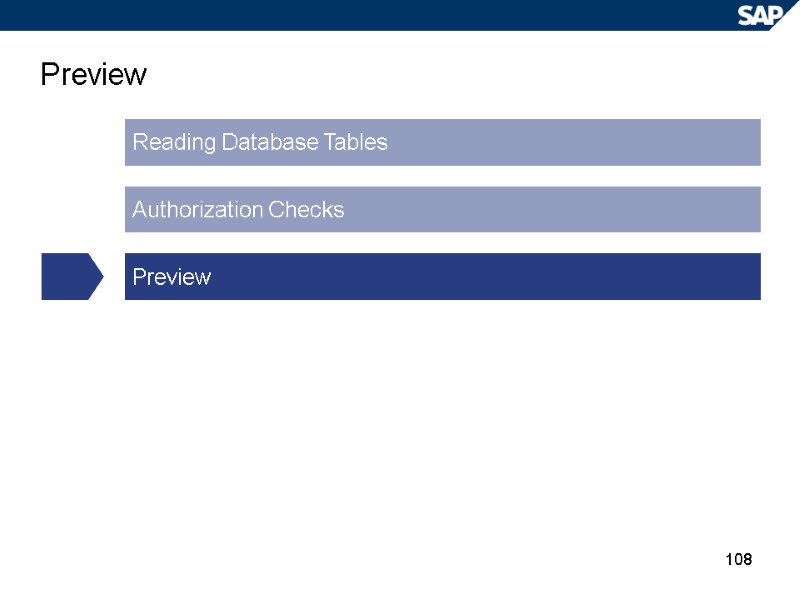 108 Preview Reading Database Tables Authorization Checks Preview